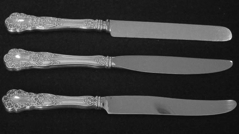 FRENCH PROVINCIAL S French Blade TOWLE STERLING LUNCH KNIVE 
