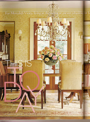Friday Inspiration: Traditional Home - At Home with Meredith Viera ...