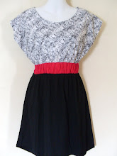 A 1185 - Pattern dress, fits size S,M,L