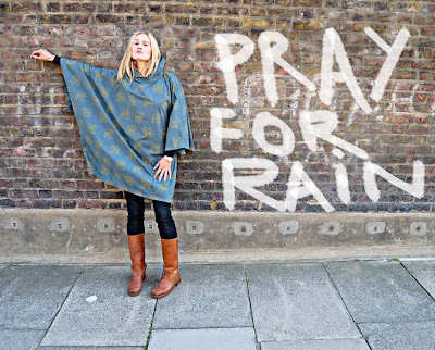 stylish rain coat poncho