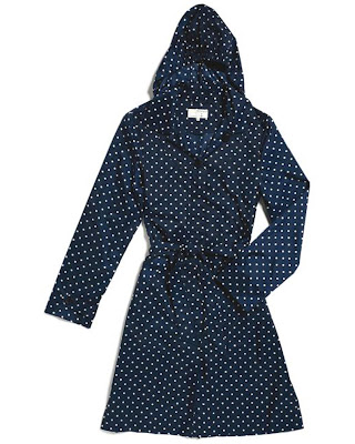 ethical polka dot trench