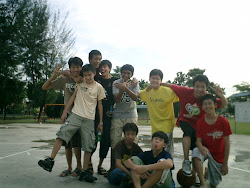 1st EVER group picture at Basketball court !