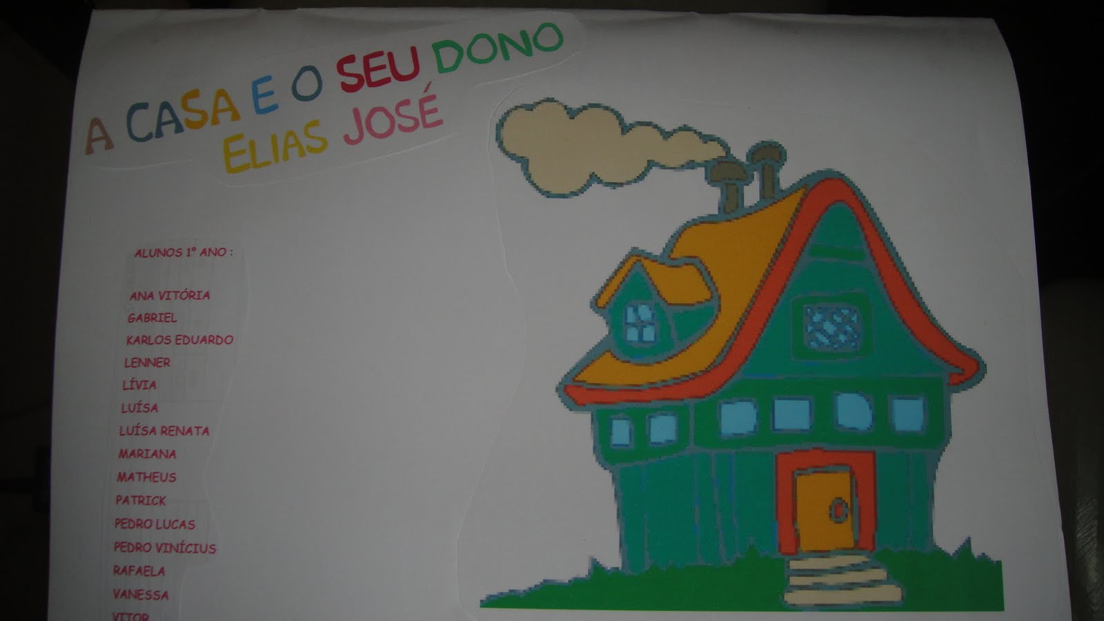 Um pouco de saber....: A CASA E O SEU DONO - ELIAS JOSÉ