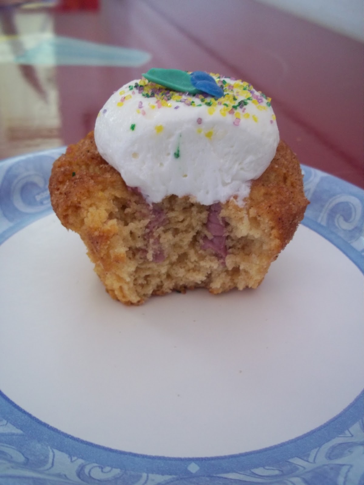 Kings Cake Cupcakes