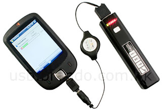 USB Rechargeable Torch With Mobile Charger