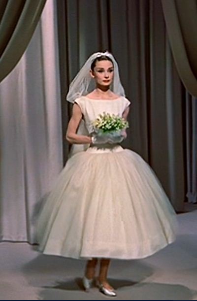 audrey hepburn wedding dress funny face | kullee