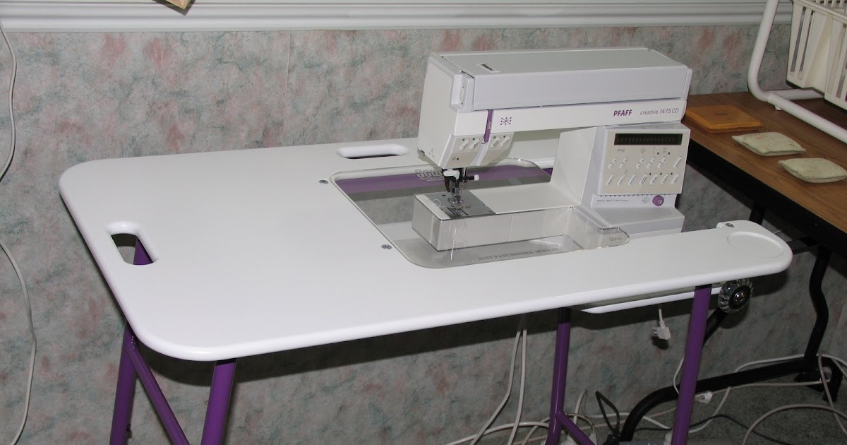 Lizard of Oz: New Sewing Machine Table