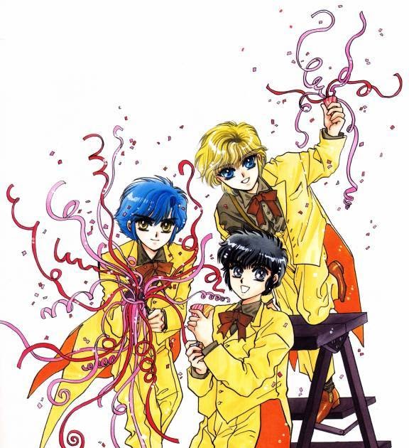 my first blog my favorite manga group Clamp