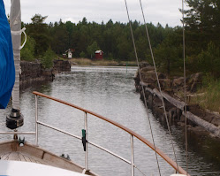 På vej ind i Dalslandskanalen