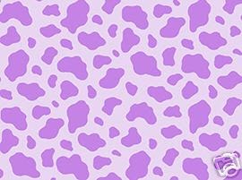 Cheyenne Nakia ♥: Purple Cow Print.... :)