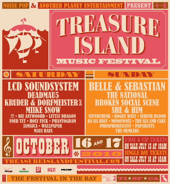 I swore of festivals after I went to the first Treasure Island Music Fest