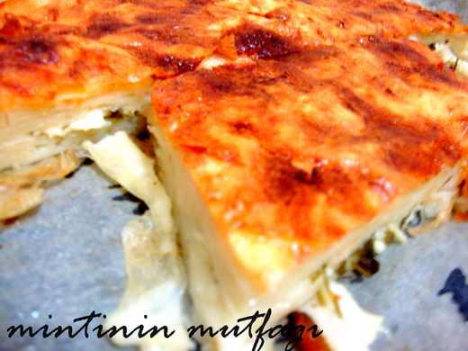 Mintinin Mutfağı Kolay Su Böreği (Hazır Su Böreği Yufkasından)