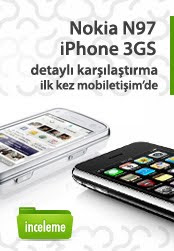 Nokia N97 - iPhone 3GS karşılaştırması