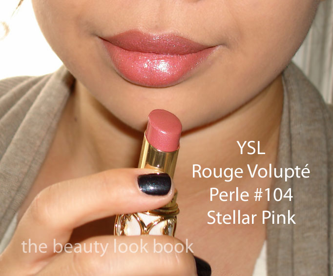 y bag yves saint laurent - The Beauty Look Book: YSL Rouge Volupt�� Perle 104 Stellar Pink