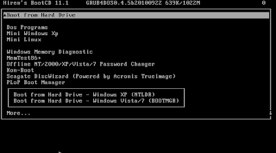 Hiren's Boot CD 11.1