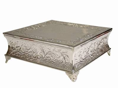 Wedding Cake Stands on Pdd Silver Wedding Cake Stand