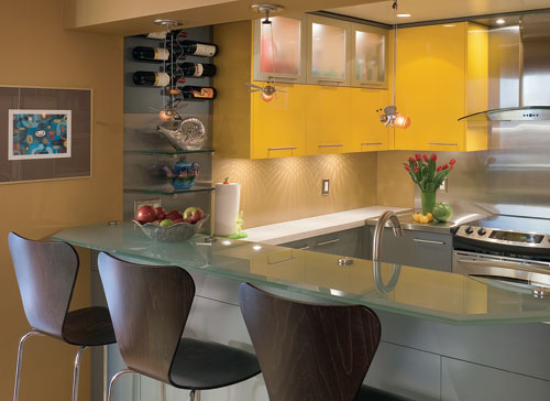 DiseÃo y decoraciÃn de cocinas: cocinas amarillas los colores de ...