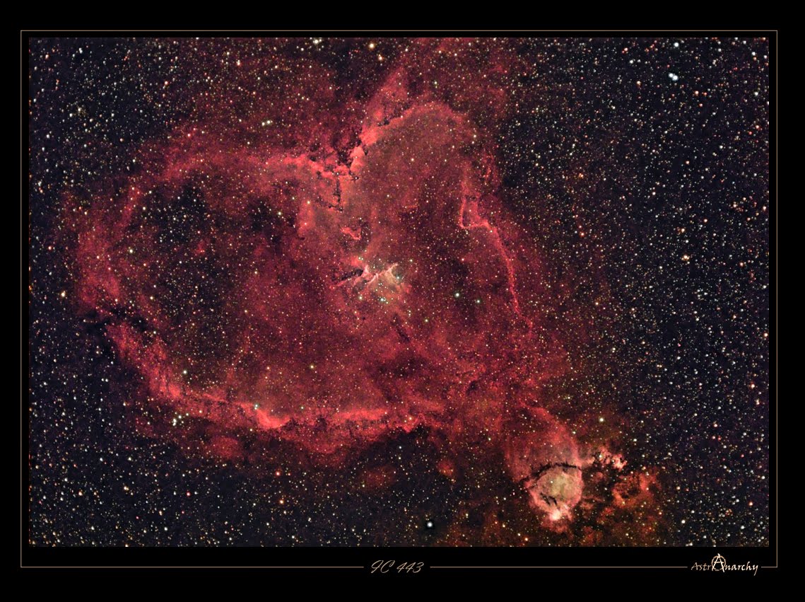 Astro Anarchy IC 1805 as a stereo pair