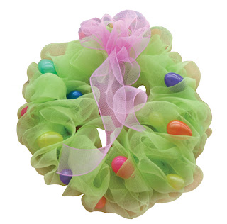 Geomesh easter wreath