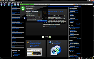 Security Panel on Gradient iCool 1.0.7
