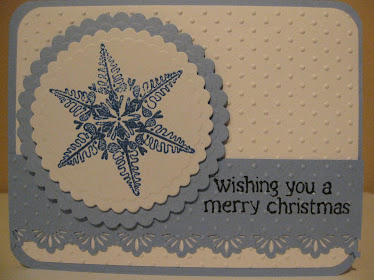 Wishing you a Merry Christmas snowflake