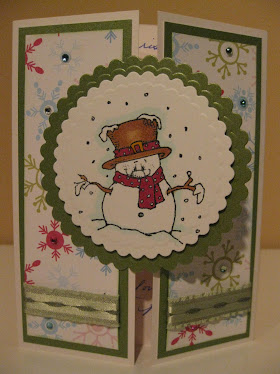 Snowman - gate card