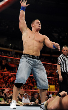 Biografia de John Cena WWE-+TV+Shows+-+Raw+-+Raw+photos+from+St.+Louis+(Feb.+2,+2009)+-+World+Heavyweight+Champion+John+Cena+vs.+Chris+Jericho_1233654747764