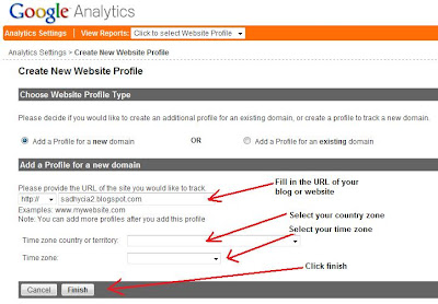 how to get google analytics code