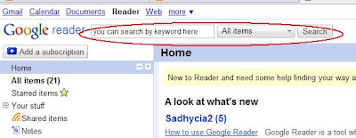 how to use Google Reader