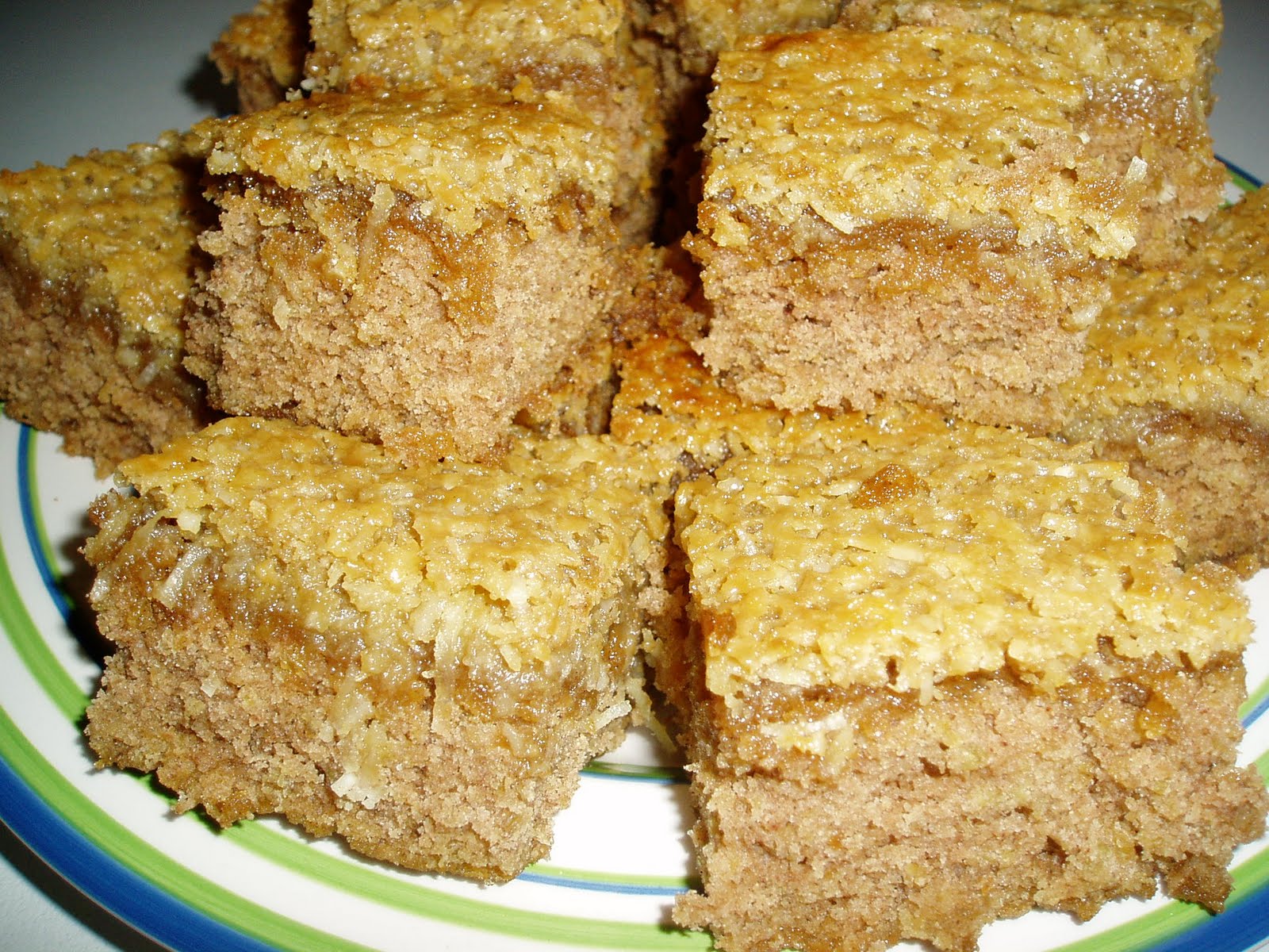 Food Art and Random Thoughts Oatmeal Cake with Coconut Frosting