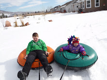 TUBING IN THE BACK YARD