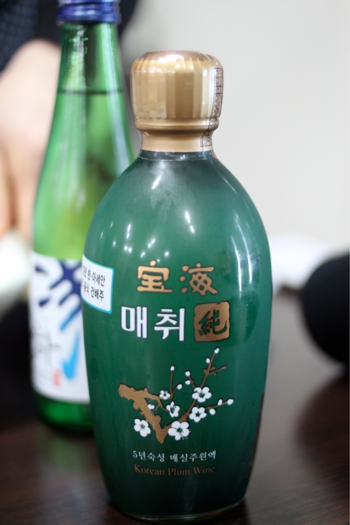 Plum Wine with Live Octopus Seoul Eats