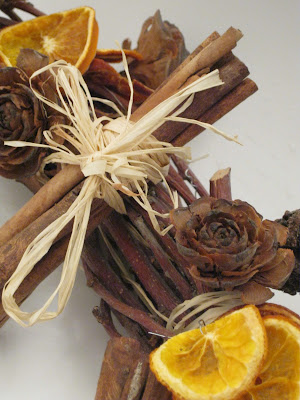 Dried Orange Slices and Cinnamon  The Hudson Valley Wreath Company