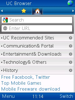 UC Browser 7.2 Released - The Next Generation Browser Uc+screenshot2