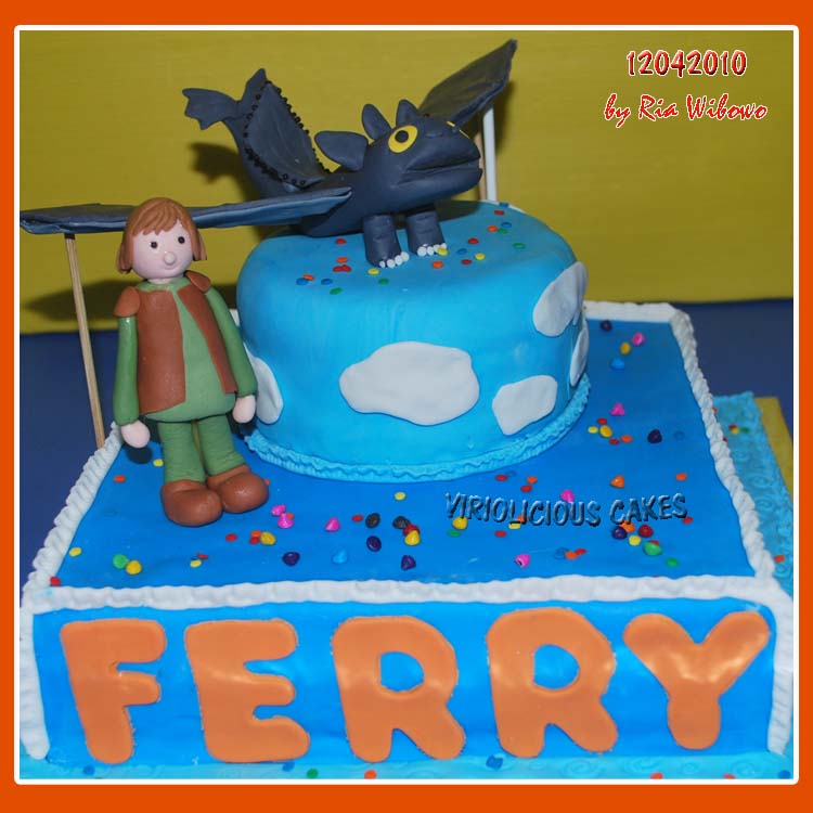 Viriolicious Cakes How To Train Your Dragon Cake