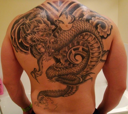Big Dragon Tattoo Designs On Back Many people think that dragons are cool 