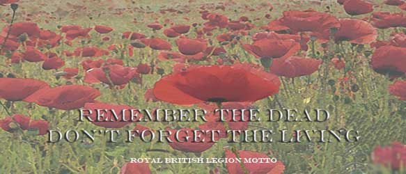 Remember the dead; Don't forget the living Remember the dead; Don't forget the living