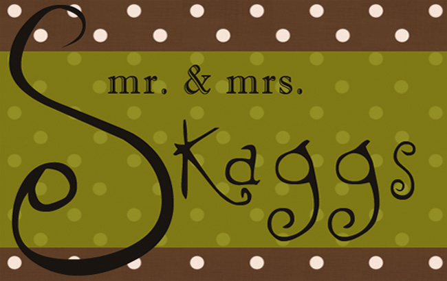 The Future Mr. & Mrs. Skaggs