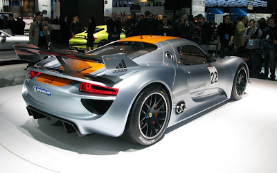 Porsche 918 RSR Hybrid, new technology