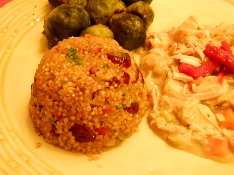 Spiced Quinoa Timbales Lake Lure Cottage KitchenLake Lure Cottage Kitchen