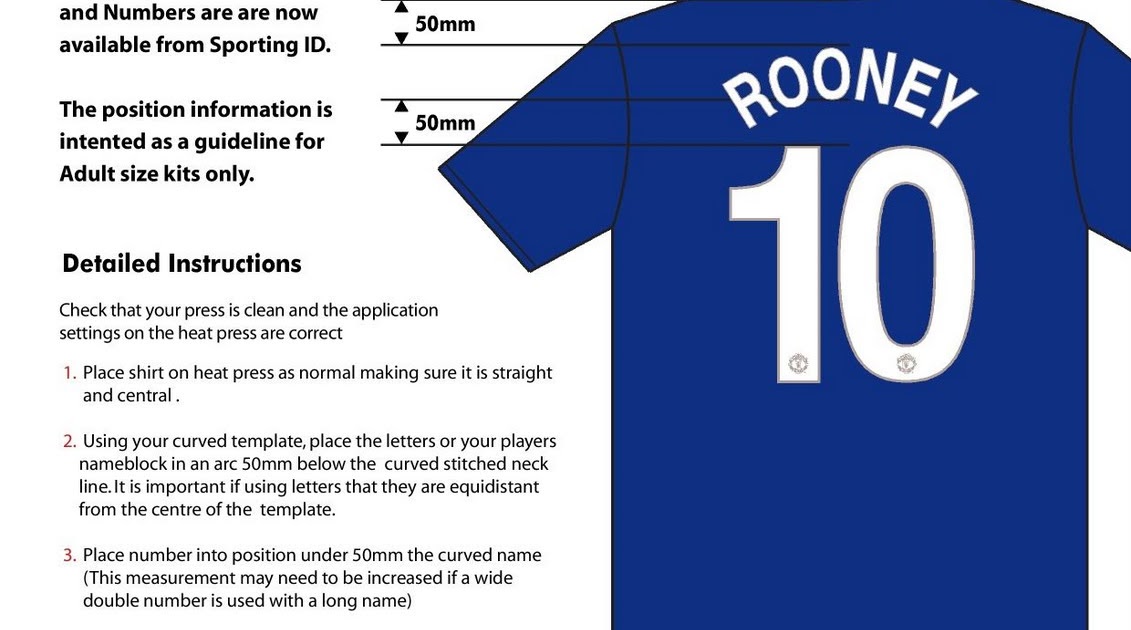 letter a Champions League Europa League Football Shirt name set Sporting ID Sports Memorabilia