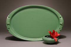 Oval-Tray-with-Flower-Bowl