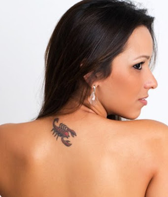 girls scorpion tattoo pictures