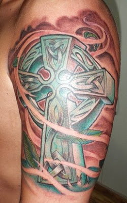 celtic cross tattoo design