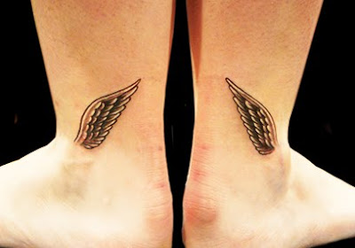 pictures of angel tattoos