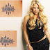 female celebrity Anna kournikova tattoo design