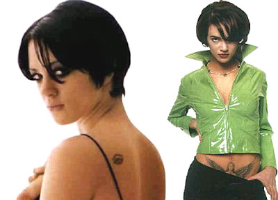 female celebrity tattoo images