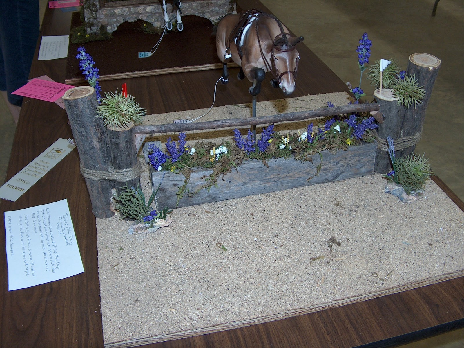 Baker County 4H Traditional Model Horse Jump Props