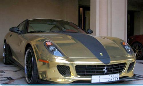 Audi R8 Gold-Plated ~ Worldauto24Worldauto24