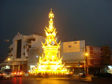 Clock Tower In Chiang Rai
